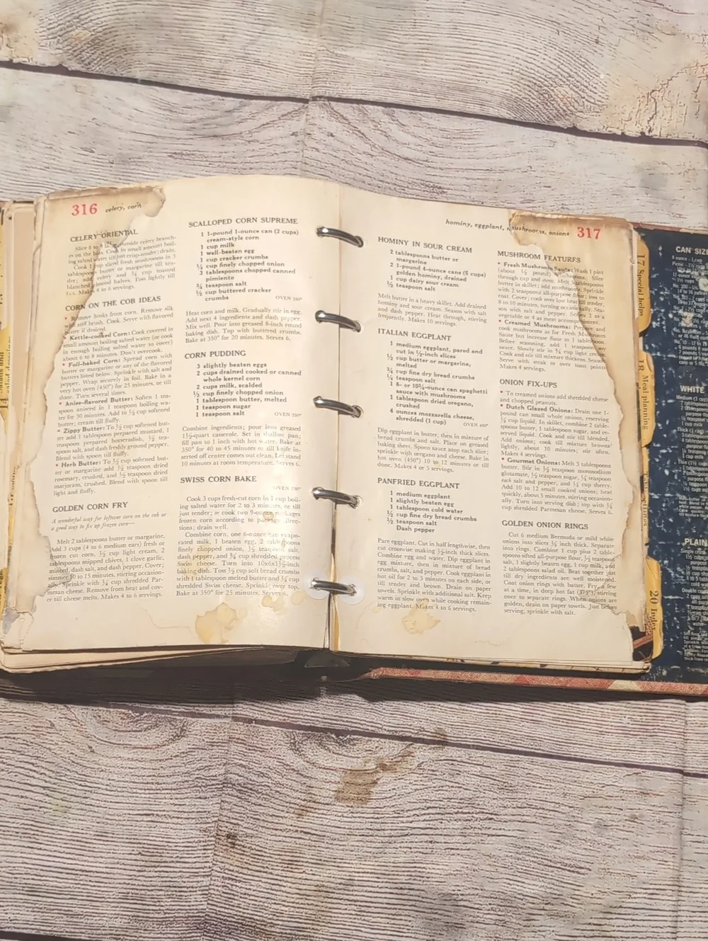 Better Homes & Gardens Well Loved Flawed Rustic Primitive New Cook Book